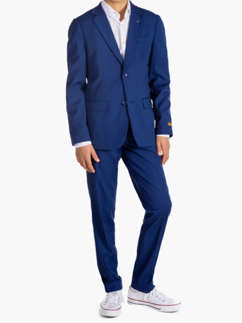 Opposuits Boys Cobalt Blue Two Piece Suit Size 8